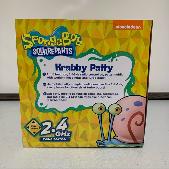 Nickelodeon Spongebob SquarePants Remote Control Car-NIB - Picture 4 of 9